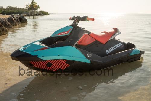 Sea Doo Spark Trixx 2017 anmeldelser og tekniske specifikationer